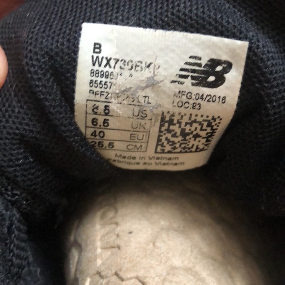 New Balance 730v2 WX730BK2 Athletic Runner Trainer - Picture 4 of 5